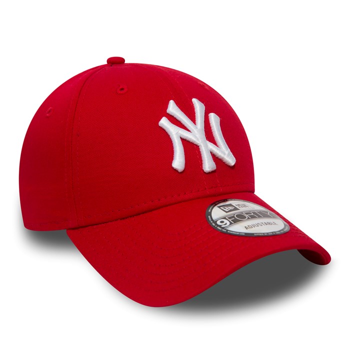 New York Yankees Essential 9FORTY Lippis Punainen - New Era Lippikset Myynti FI-418395